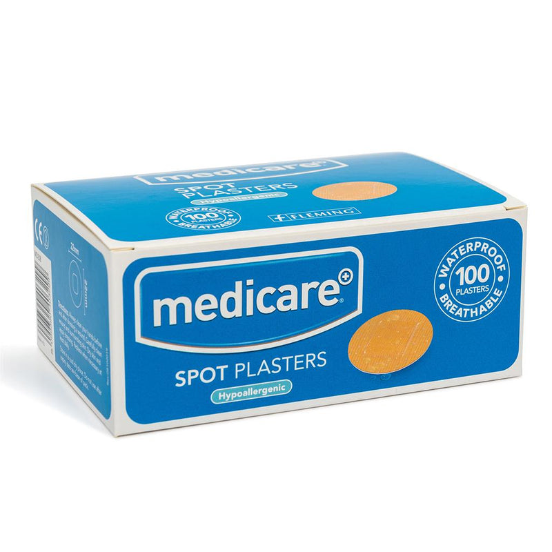 Medicare Waterproof Spot Plasters - 100 Pack