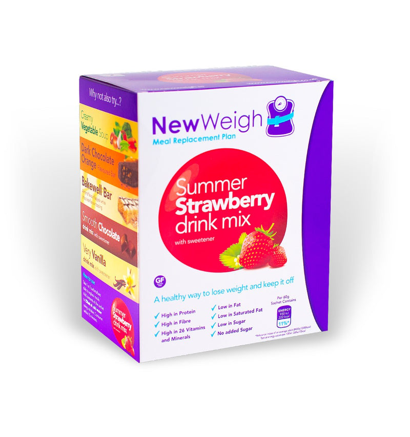 New Weigh Summer Strawberry Drink Mix - 7 Pack