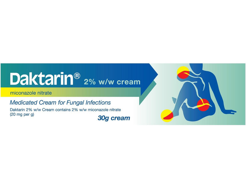 Daktarin 2% Anti-Fungal Cream 30g