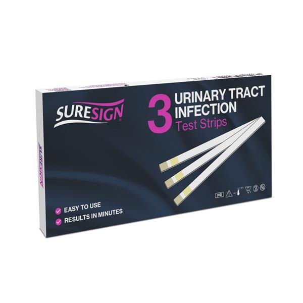 Suresign 3 Urinary Tract Infection Test Strips