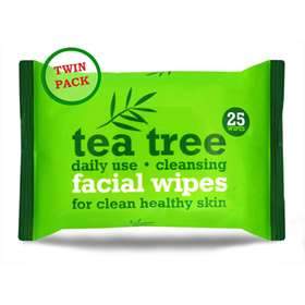 Xpel Tea Tree Cleansing Wipes - 2 x 25